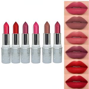 6 Pcs HengFang Matte Lipstick Set